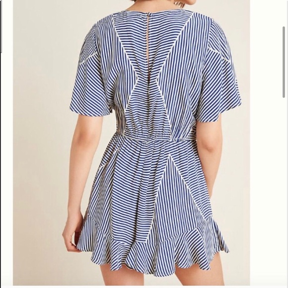 Anthropologie - Conditions Apply - Striped Romper - Picture 3 of 4